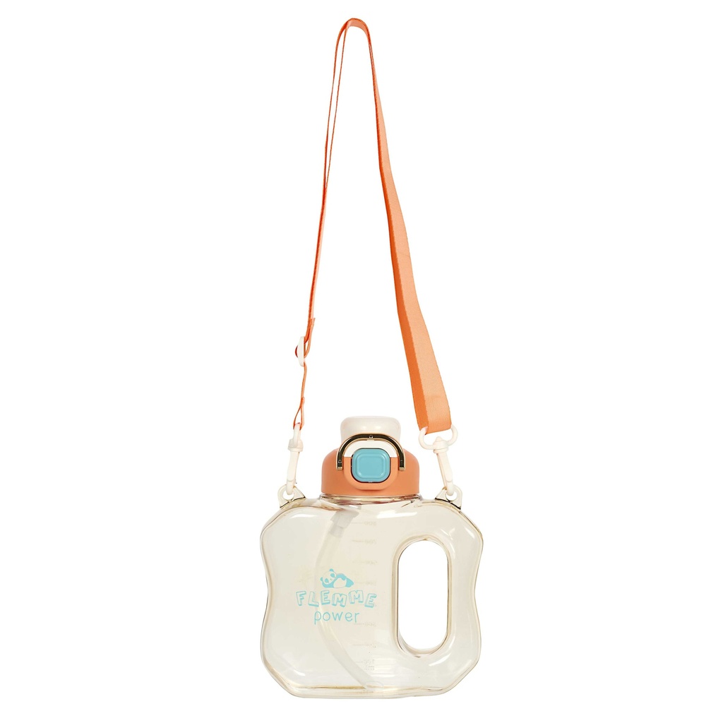 BOUTEILLE DE TRANSPORT A SANGLE KAWAII 1L M12