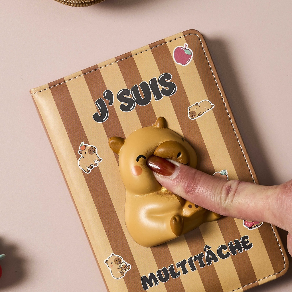 CARNET 3D FUNNY CAPYBARA M24