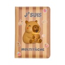CARNET 3D FUNNY CAPYBARA M24