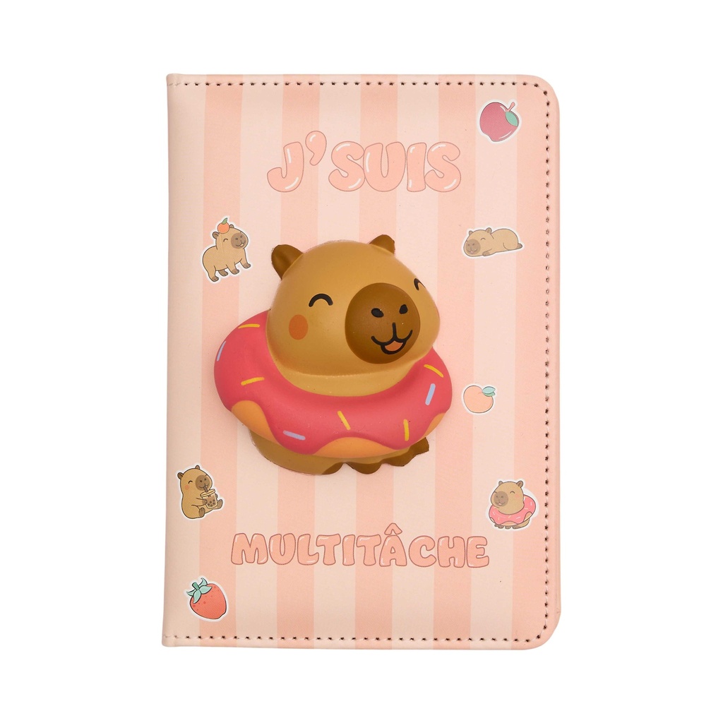 CARNET 3D FUNNY CAPYBARA M24