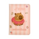 CARNET 3D FUNNY CAPYBARA M24