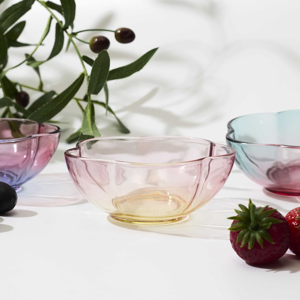COUPELLE VERRE COLORE DEGRADE D12CM M24