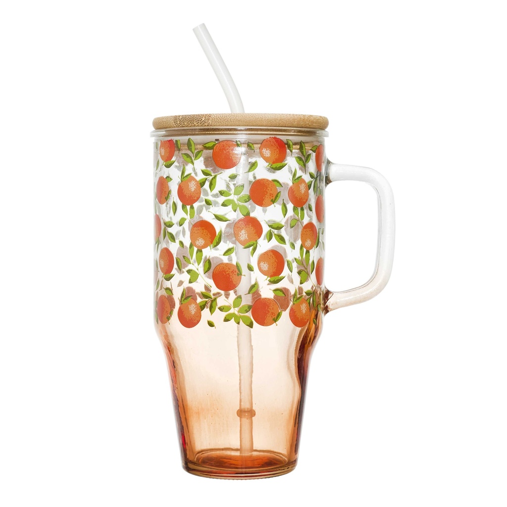 MINI MUG MIAMI EN VERRE FRUIT 650ML M12