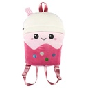PELUCHE BUBBLE TEA SAC A DOS ROSE KAWAII M8