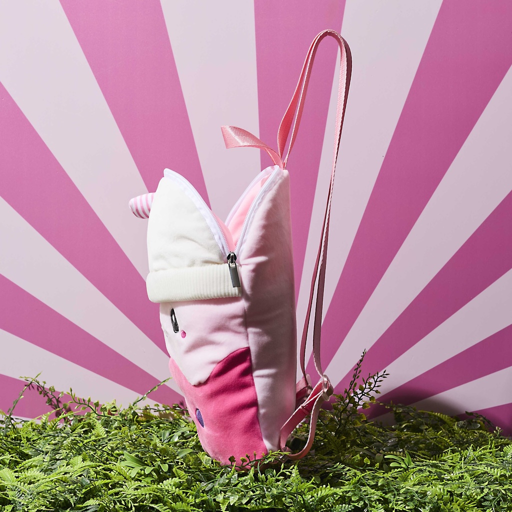 PELUCHE BUBBLE TEA SAC A DOS ROSE KAWAII M8