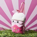 PELUCHE BUBBLE TEA SAC A DOS ROSE KAWAII M8