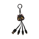 PORTE CLE ADAPTATEUR 4 EN 1 KAWAII M24