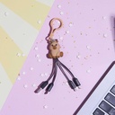PORTE CLE ADAPTATEUR 4 EN 1 KAWAII M24