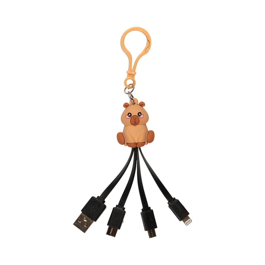 PORTE CLE ADAPTATEUR 4 EN 1 KAWAII M24