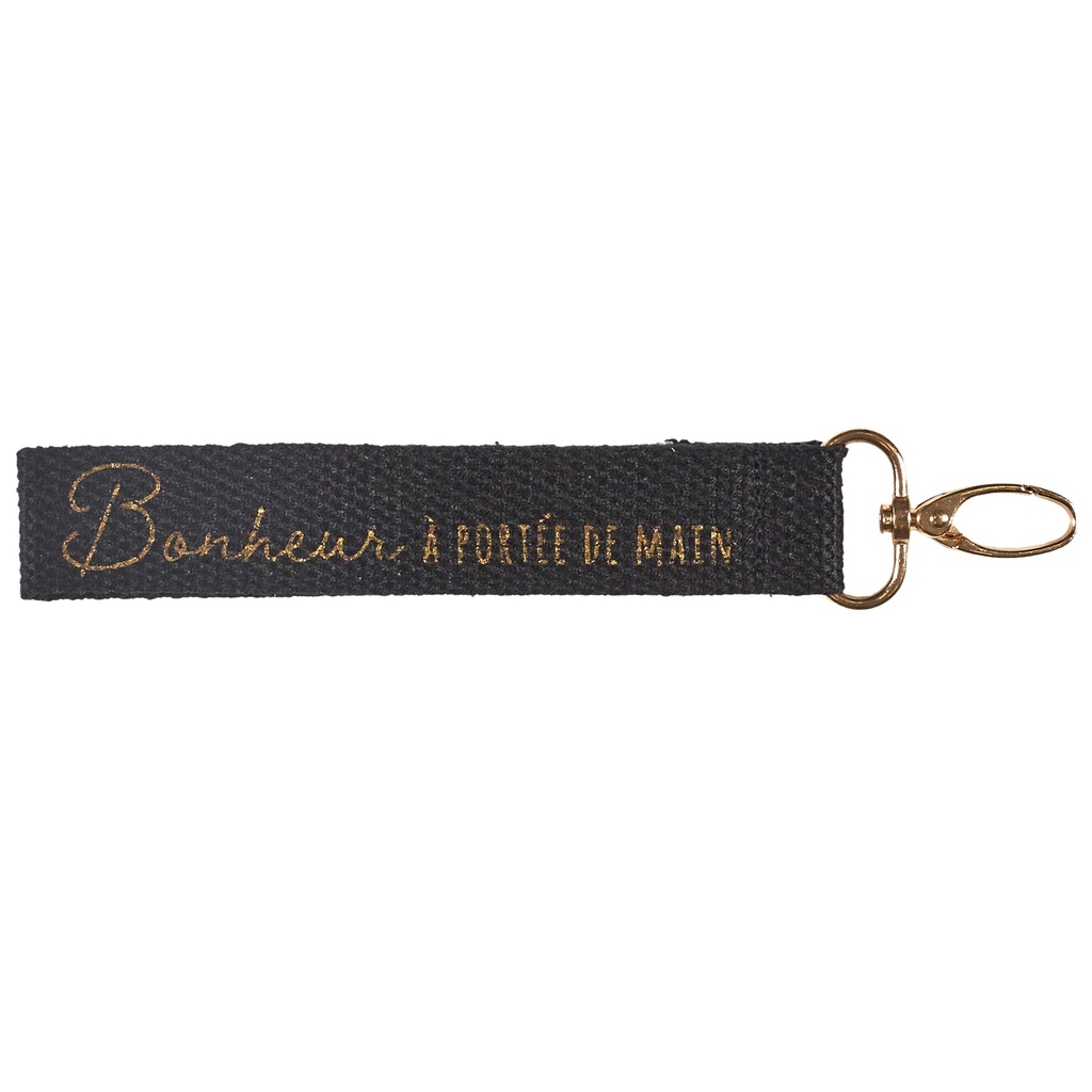 PORTE CLE LANIERE TISSUS M24