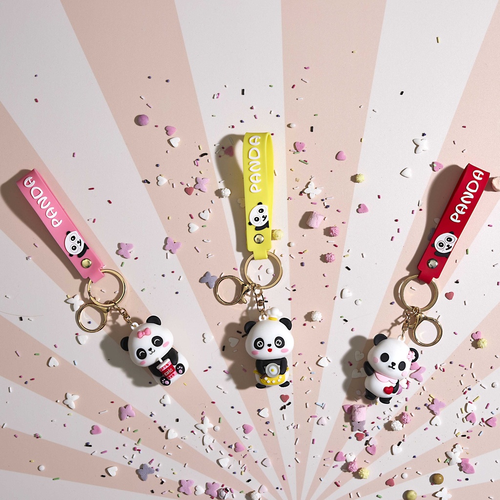 PORTE CLES PANDA KAWAII M24