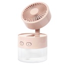 VENTILATEUR BRUMISATEUR USB LED ORIENTABLE M8