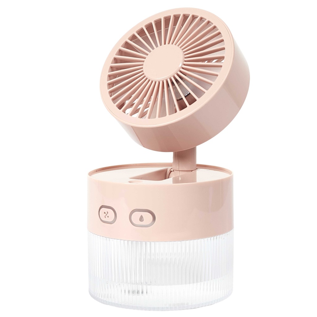 VENTILATEUR BRUMISATEUR USB LED ORIENTABLE M8