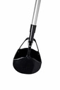 PELLE RAMASSE CROTTE AVEC POIGNEE MANCHE INOX 71 CM