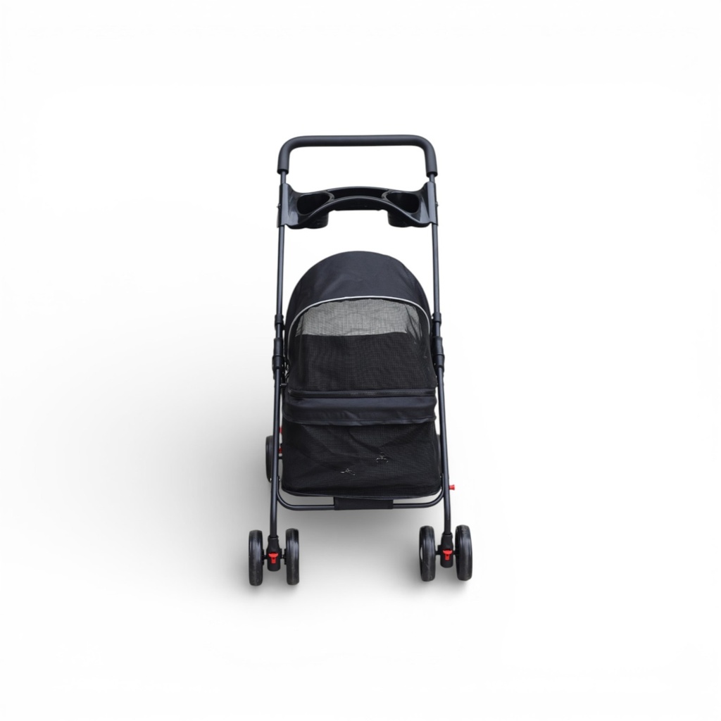 POUSSETTE PLIABLE ASSORTIS NOIR ET GRIS EDG- 98X60X46