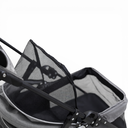 POUSSETTE PLIABLE ASSORTIS NOIR ET GRIS EDG- 98X60X46