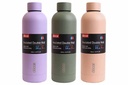 IDW GOURDE 500ML 3 Couleurs disponibles BOUCHON À VIS - ACIER INOXYDABLE