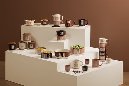 Mug Break Time 37 cl assorti