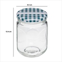 Lot de 6 pots à confiture Jarro 0,5 l verre