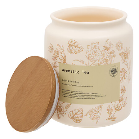 Bocal Wellness 100 cl grès assorti