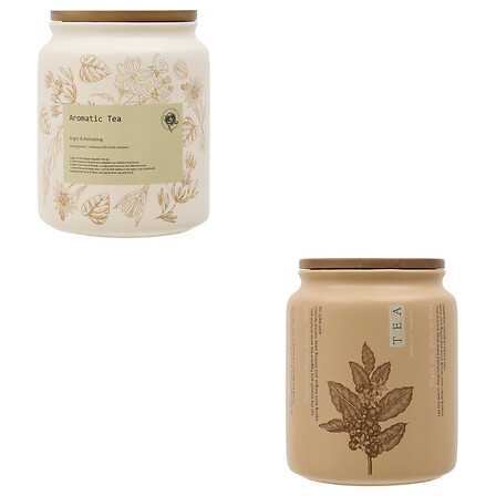 Bocal Wellness 100 cl grès assorti