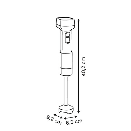 Mixeur plongeant électrique sans fil Clip'n Go