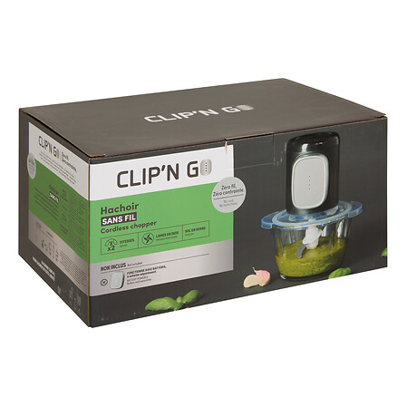 Hachoir électrique sans fil Clip'n Go