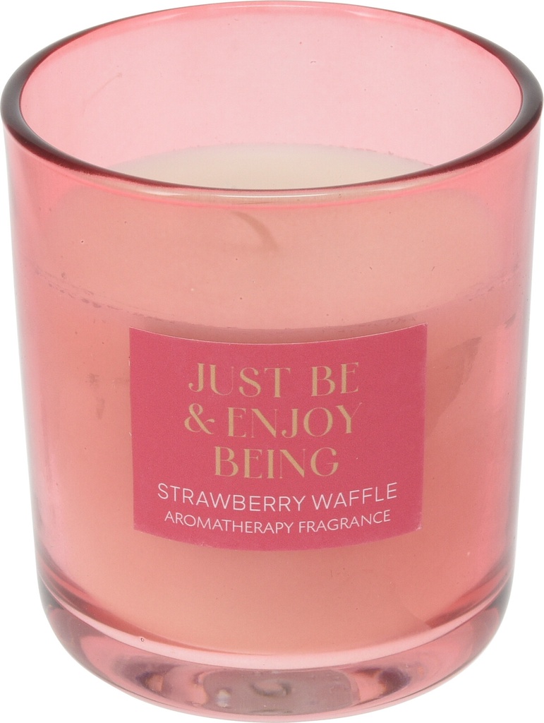 BOUGIE PARFUMÉE VERRE 10CM