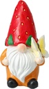 GNOME AVEC CHAPEAU FRUIT 8X8X1