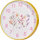 HORLOGE MURALE PP 30X4.5 4ASS