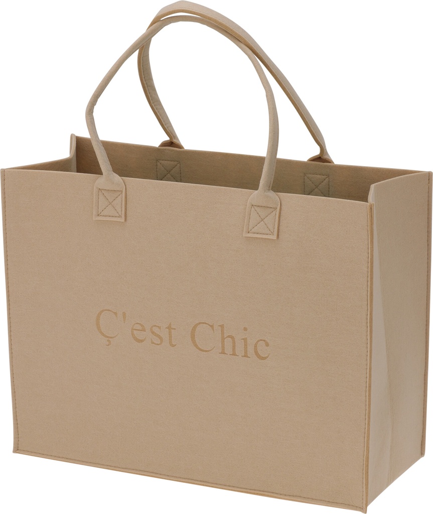 SAC FEUTRE 44X34CM 3ASS