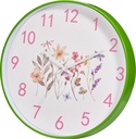 HORLOGE MURALE PP 30X4.5 4ASS