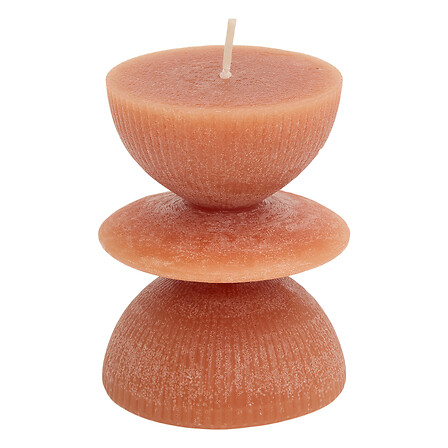 Bougie totem Homy haut 9,5 cm assorti
