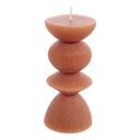 Bougie totem Homy haut 15 cm assorti
