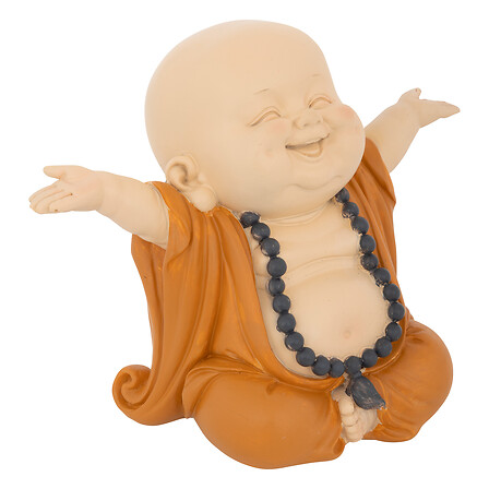 Bouddha Baya haut 16 cm résine assorti
