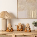 Bouddha Baya haut 16 cm résine assorti
