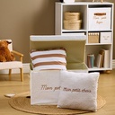 Coussin bouclette Jaiko 40 x 40 cm Mon petit chou