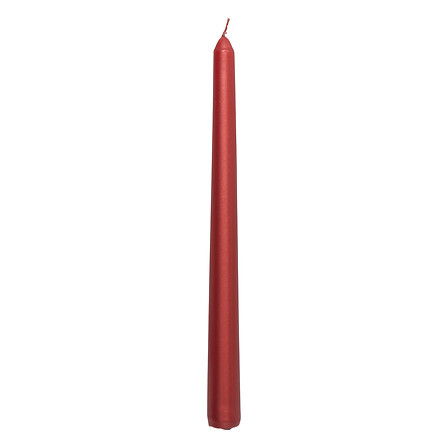 Lot de 4 bougies bâton 192 g satin rouge