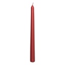 Lot de 4 bougies bâton 192 g satin rouge