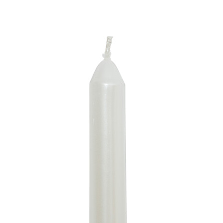 Atmosphera 4 Bougies Bâton Blanches Satinées 192g