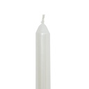 Atmosphera 4 Bougies Bâton Blanches Satinées 192g