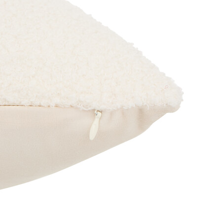 Coussin Atmosphera Teckel Père Noël Crème 40x40 cm
