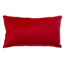 Atmosphera Coussin Déco Noël Lettre Père Noël Rouge Blanc 50x30 cm