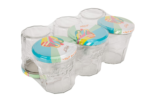 Le Parfait Lot 6 Pots Confiture Verre Fait Maison 324ml