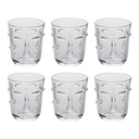 Gobelet bas Visage 30 cl verre transparent
