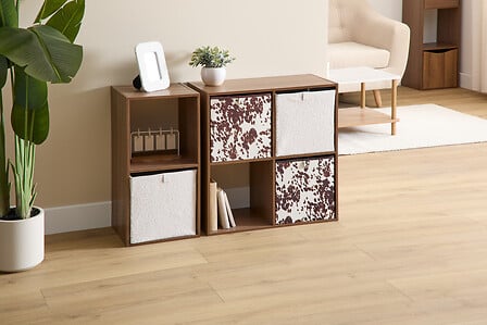 Boîte de rangement Mix'n Modul 31 x 31 x 31 cm carton imprimé Vakia