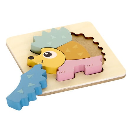Jeu puzzle éveil Soan 12 x 12 cm bois assorti
