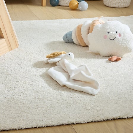 Doudou Noa mer 25 x 25 cm polyester beige