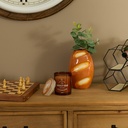 Bougie parfumée Fra 280 g pot verre assorti