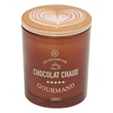 Bougie parfumée Fra 280 g pot verre assorti